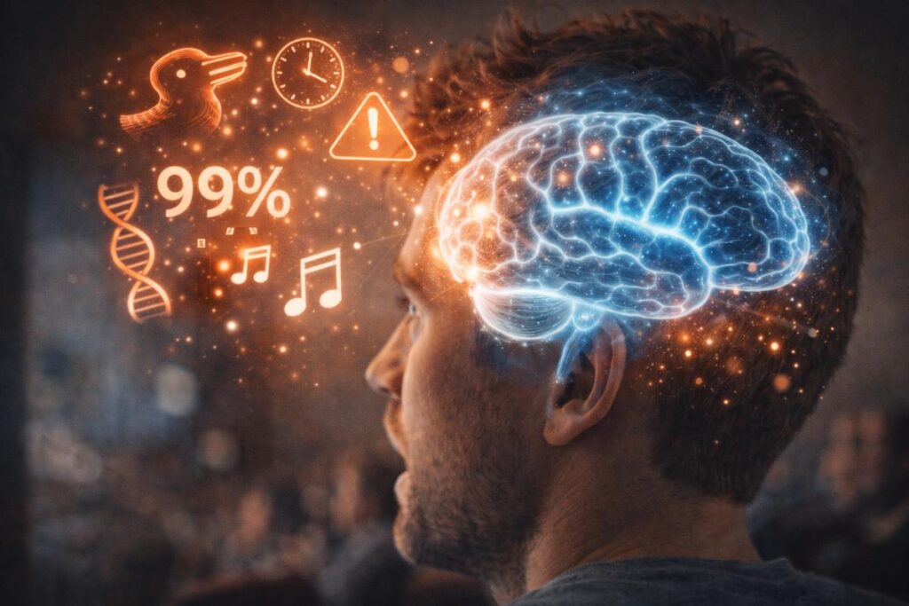 human mind and surprising facts