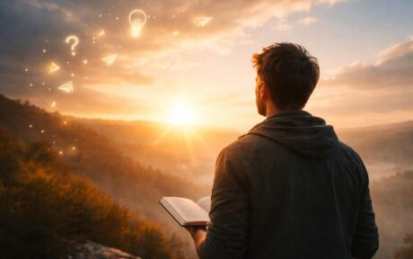 person exploring new ideas